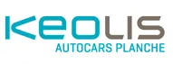 Logo Keolis autocars planche