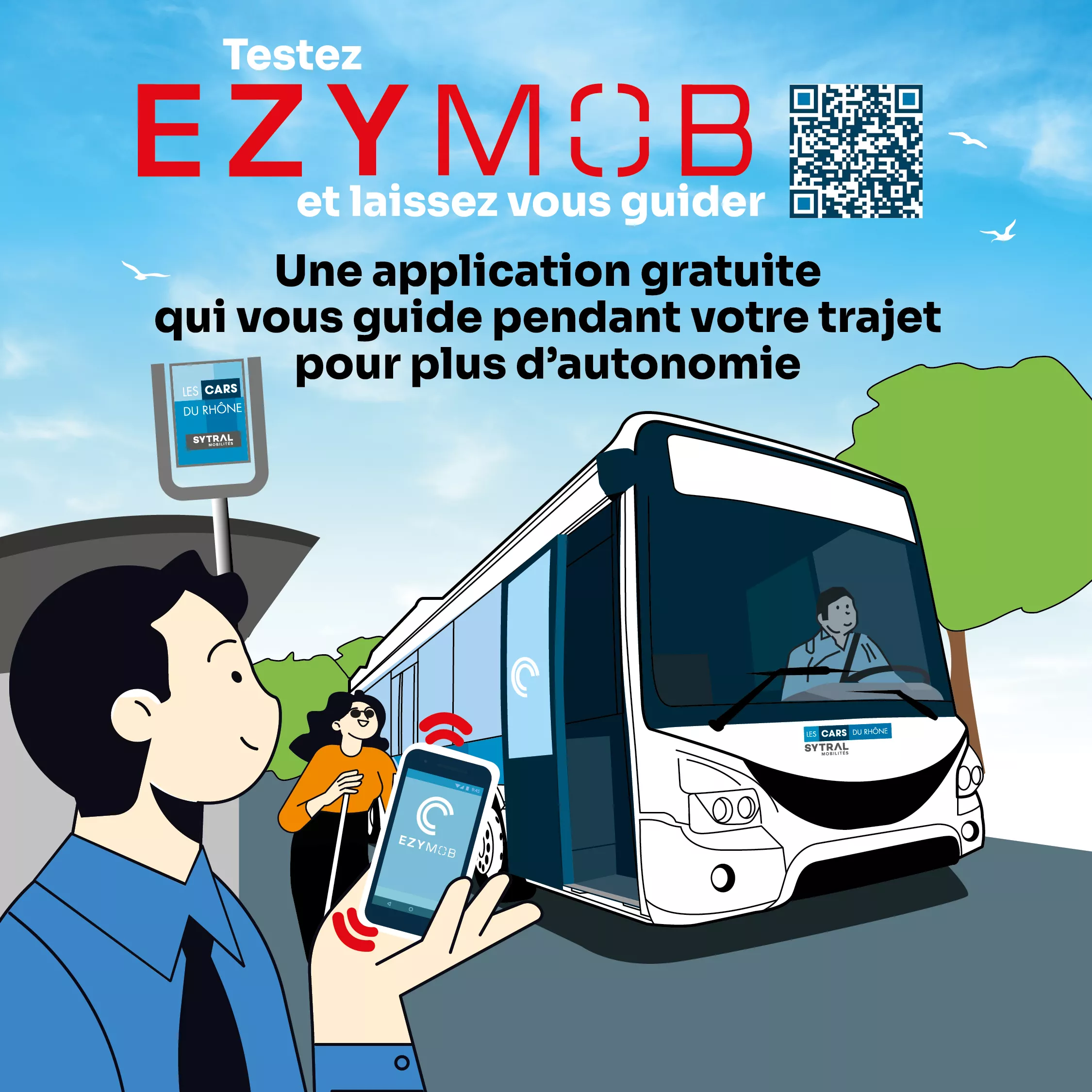 Visuel Ezymob Cars du Rhône